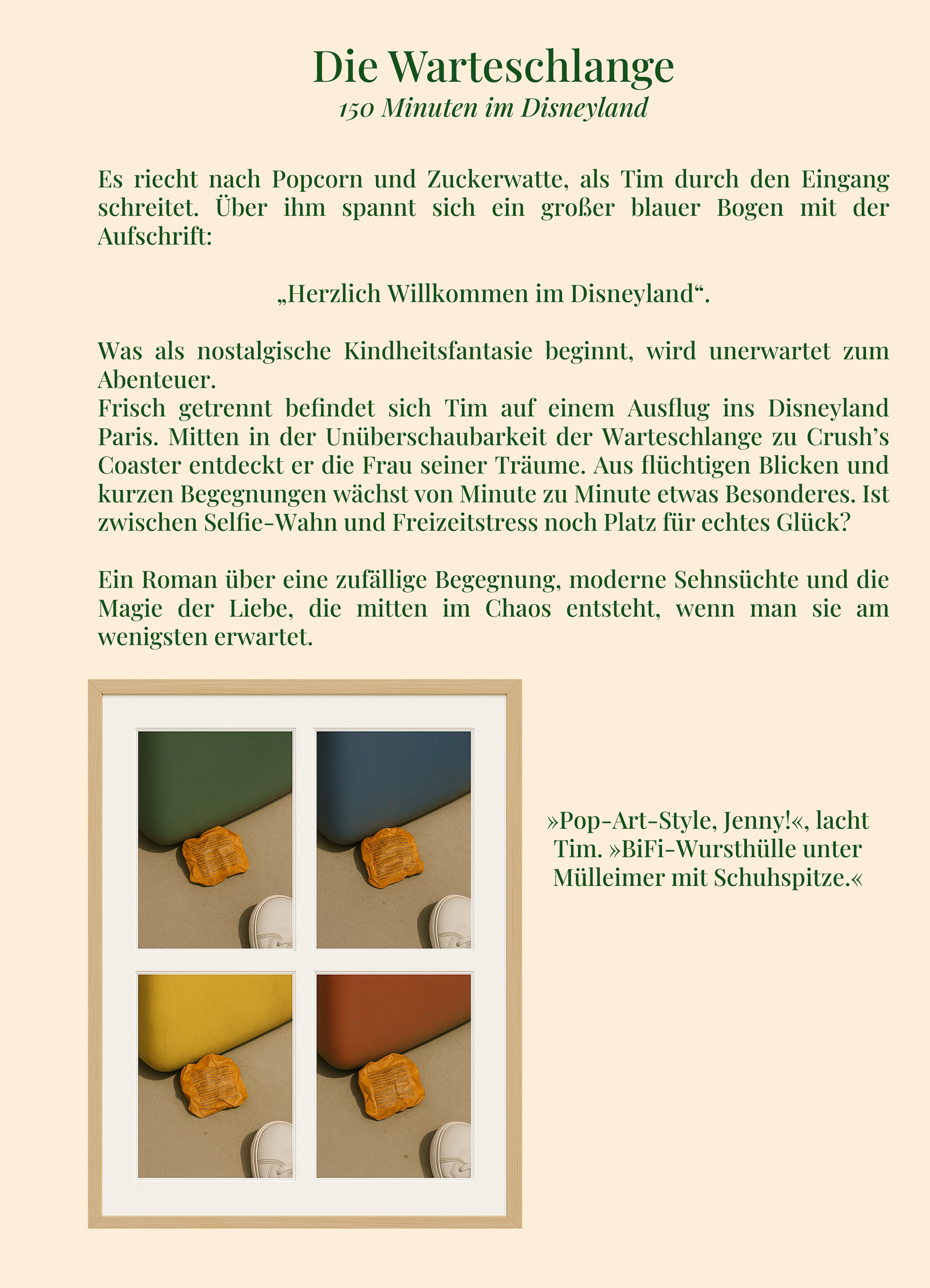 Cover hinten – Die Warteschlange