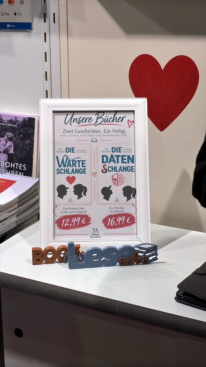 Unsere Bücher auf der Messe